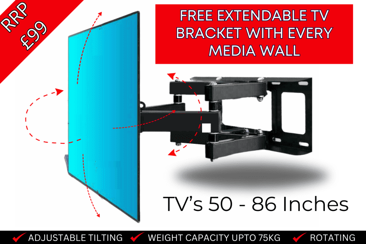 Pre-Built Media Wall Inc Advance 1500 Electric Fire - Package 11 - Image 2