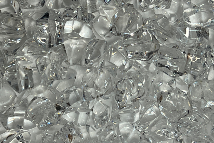 Resin crystals