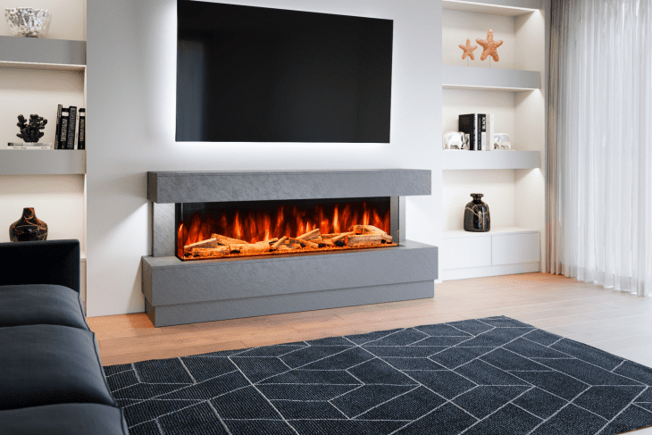 Raphael Electric Fireplace Suite